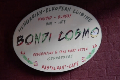 Bondi Cosmo Hungarian Restaurant, Bondi Road, Bondi